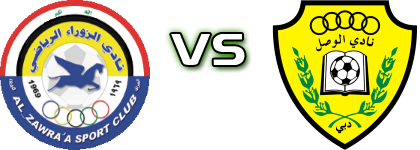 Al-Zawraa - Al-Wasl Statistiche e dettagli partita
