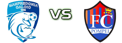 Manfredonia - Pompei Detalji meca I statistika.