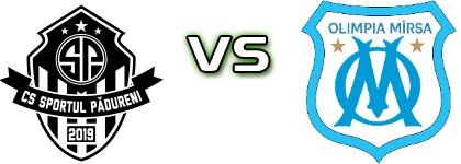 CS Padureni - AS Olimpia Mirsa Estatísticas e detalhes do jogo