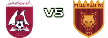 Al Hamriyah - Fujairah FC head to head game preview and prediction