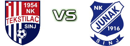 Tekstilac Sinj - Junak Estatísticas e detalhes do jogo