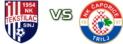 Tekstilac Sinj - Čaporice Trilj детайли и статистика