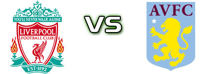 Liverpool - Aston Villa Detalles y estadisticas