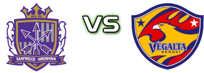 Sanfrecce Hiroshima Regina - Vegalta Sendai head to head game preview and prediction