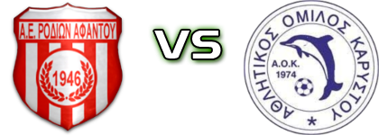 A.Ε.R.Α - Karystos Spiel Prognosen und Statistiken