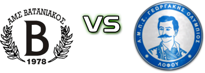 Vataniakos - Lofos head to head game preview and prediction