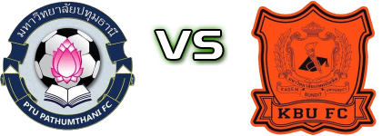 Pathumthani University FC - Kasem Bundit University FC Statistiche e dettagli partita
