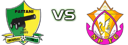 Pattani FC - Nongbua Pitchaya head to head game preview and prediction Pattani FC - Nongbua Pitchaya head to head game preview and prediction