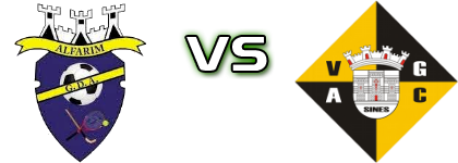 Alfarim - Vasco Gama (S) Estatísticas e detalhes do jogo