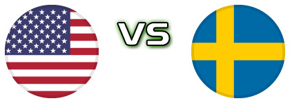 USA - Sweden Detalles y estadisticas