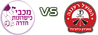 Maccabi Hadera - Hapoel Raanana Spiel Prognosen und Statistiken