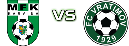 MFK Karvina B - Vratimov Spiel Prognosen und Statistiken