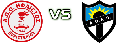 Ifestos Peristeriou - AO Agia Paraskevi Detalles y estadisticas