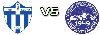 Ape Agia Eleousa - Charavgiakos Estatísticas e detalhes do jogo