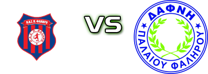 Palaio Faliro - Dafni Palaiou Falirou head to head game preview and prediction