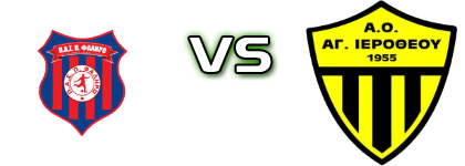 Palaio Faliro - Agios Ierotheos Statistiche e dettagli partita