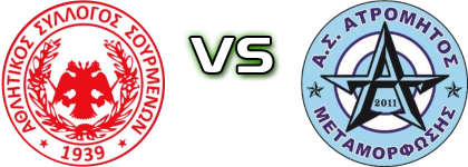 FC Sourmena - Atromitos Metamorphosis head to head game preview and prediction