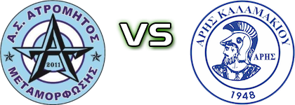 Atromitos Metamorphosis - Aris Kalamakiou Detalles y estadisticas