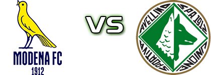 Modena - Avellino Estatísticas e detalhes do jogo