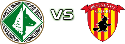 Avellino - Benevento Statistiche e dettagli partita