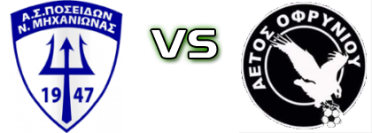 Posidonas Michanionas - Ofrynio Spiel Prognosen und Statistiken