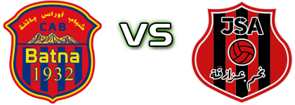 CA Batna - JS Azazga Spiel Prognosen und Statistiken