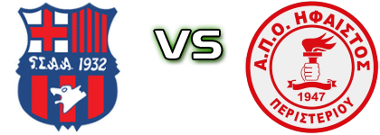 Agioi Anargyroi - Ifestos Peristeriou head to head game preview and prediction