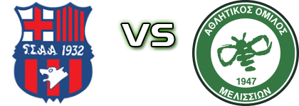 Agioi Anargyroi - Melissia Estatísticas e detalhes do jogo Agioi Anargyroi - Melissia Estatísticas e detalhes do jogo