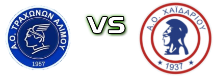 Trachones Alimou - Chaidariou Statistiche e dettagli partita