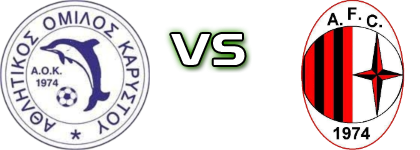 Karystos - Asteras Stavros FC Statistiche e dettagli partita