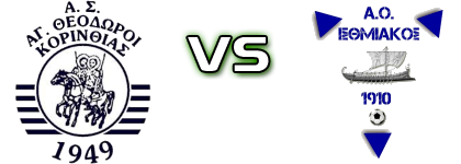 Agioi Theodoroi - Isthmiakos head to head game preview and prediction