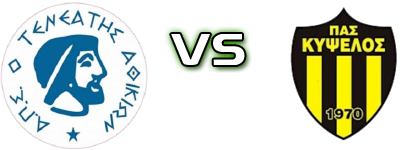 Teneatis - Kipselos Spiel Prognosen und Statistiken Teneatis - Kipselos Spiel Prognosen und Statistiken