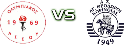 Olympiakos (A) - Agioi Theodoroi Detalles y estadisticas Olympiakos (A) - Agioi Theodoroi Detalles y estadisticas