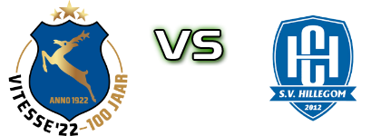 Vitesse '22 - Hillegom detalji utakmice i statistika