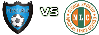Inter Ciugud - Nicolae Linca Cergău детайли и статистика Inter Ciugud - Nicolae Linca Cergău детайли и статистика