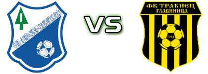 Levski Rakitovo - Trakiets 2005  Statistiche e dettagli partita
