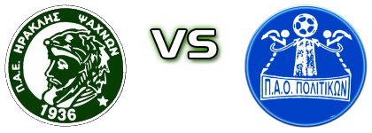 Iraklis Psachnon - P.A.O. Politikon Statistiche e dettagli partita