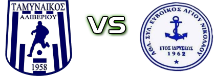 Tamynaikos - Evoikos Agiou Nikolaou Detalles y estadisticas