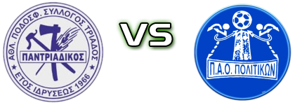 Pantriadikos - P.A.O. Politikon Statistiche e dettagli partita