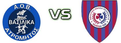 Atromitos Vasilikon - Propontida Detalji meca I statistika.