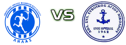Lilas Vasilikou - Evoikos Agiou Nikolaou head to head game preview and prediction