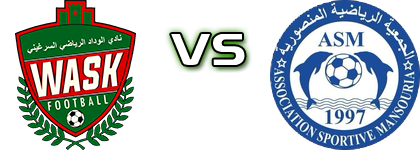 WASK - AS Mansouria Statistiche e dettagli partita