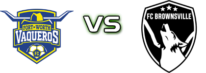 Fort Worth Vaqueros - FC Brownsville детайли и статистика Fort Worth Vaqueros - FC Brownsville детайли и статистика
