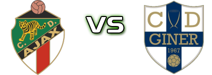 AJAX - CD Giner Torrero детайли и статистика