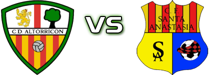 Altorricon - CF Santa Anastasia Spiel Prognosen und Statistiken
