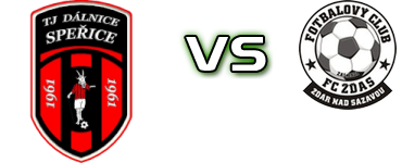 TJ Dálnice Speřice - Z. N. Sazavou Spiel Prognosen und Statistiken