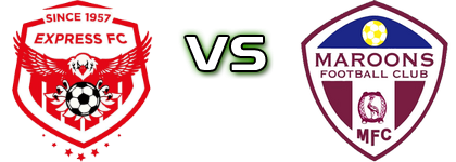 Express FC - Maroons Statistiche e dettagli partita