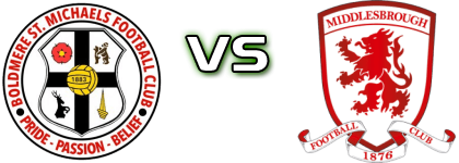 Boldmere St. Michaels - Middlesbrough head to head game preview and prediction