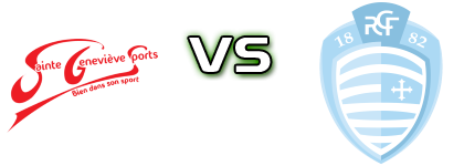 Sainte-Genevieve - Racing Club head to head game preview and prediction Sainte-Genevieve - Racing Club head to head game preview and prediction