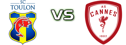 Toulon - AS Cannes Statistiche e dettagli partita Toulon - AS Cannes Statistiche e dettagli partita